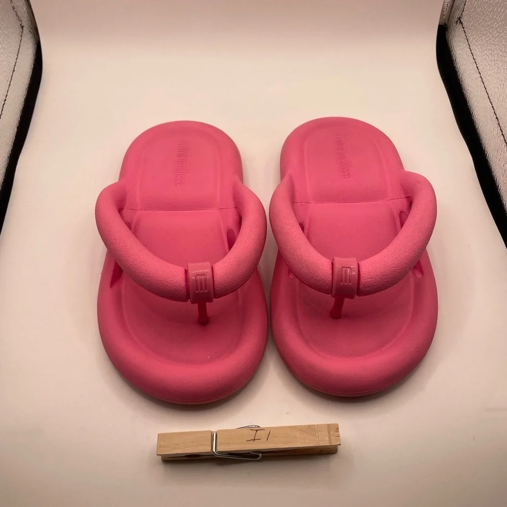 Mini Melissa girls Pink Sandals size 11